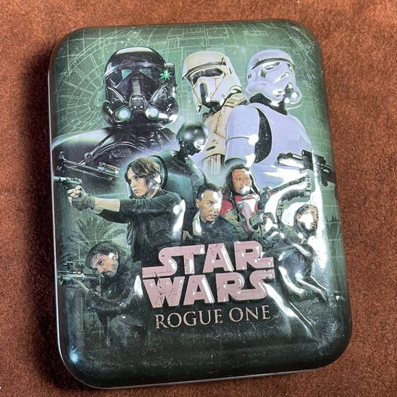 Star Wars Rogue One playing Cards Deck in collectible tin Box - Picture 2 of 7